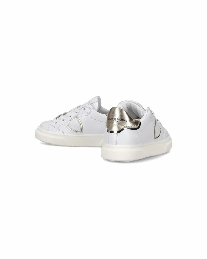 Kids Temple Junior039s WhiteGold Low Sneakers Paris Philippe Model Paris Kids Baby 1627 Kids Temple Junior039s WhiteGold Low Sneakers Paris Philippe Model Paris Kids Baby 1627