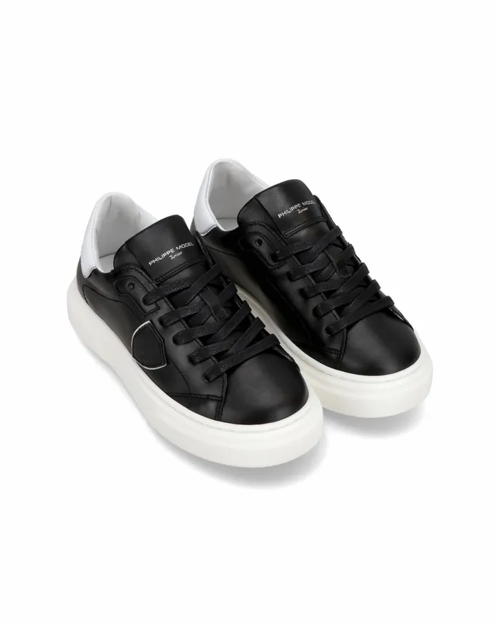 Kids Temple Sneakers Junior039s Black White Shoes Philippe Model Paris Kids Junior 2840 Kids Temple Sneakers Junior039s Black White Shoes Philippe Model Paris Kids Junior 2840