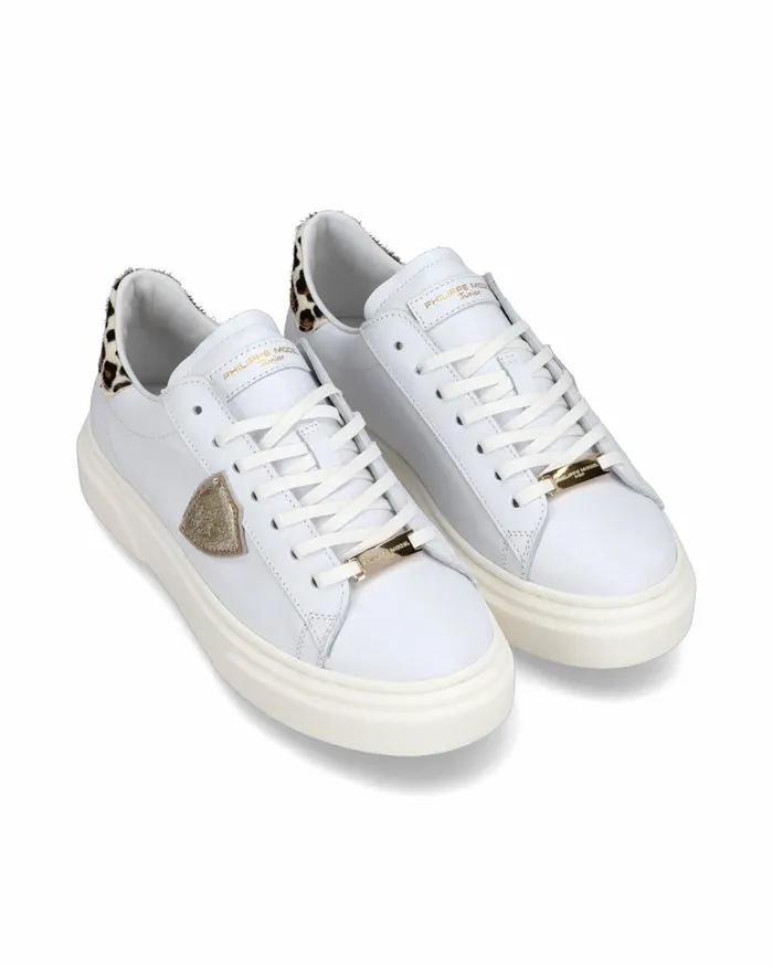 Kids Temple Sneakers Junior039s White Pink Shoes Paris Philippe Model Paris Kids Junior 2840 Kids Temple Sneakers Junior039s White Pink Shoes Paris Philippe Model Paris Kids Junior 2840