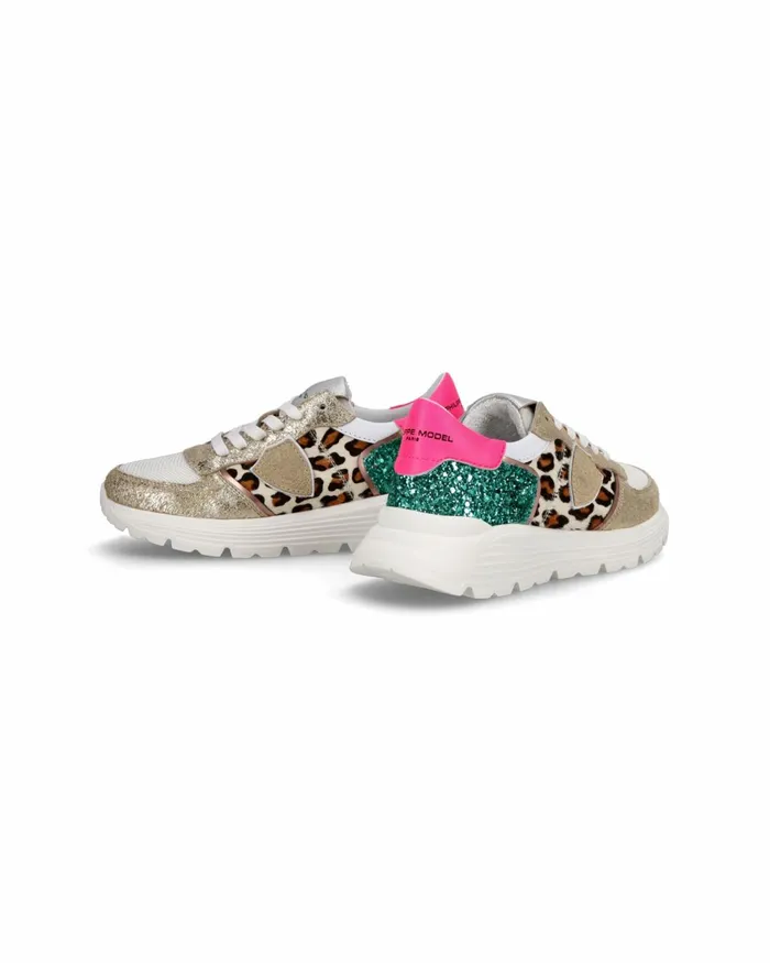 Kids Trpx Haute Sneakers Junior039s White Green Shoes Philippe Model Paris Kids Junior 2840