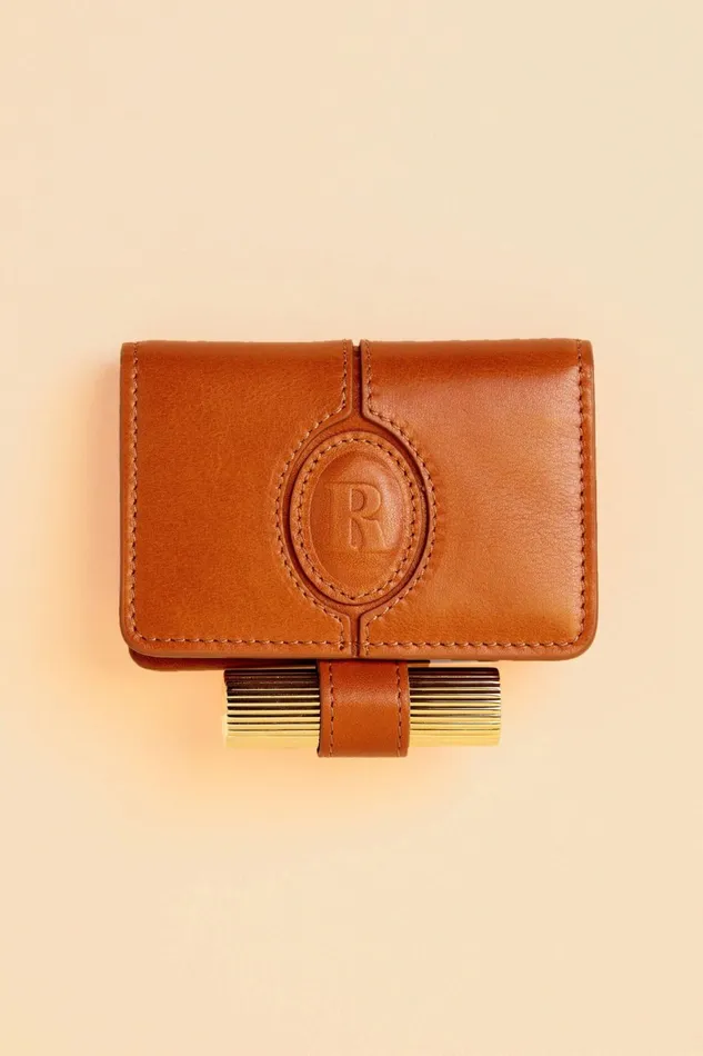 KIKI Wallet Nappa Caramel Women Rouje Small Leather Goods