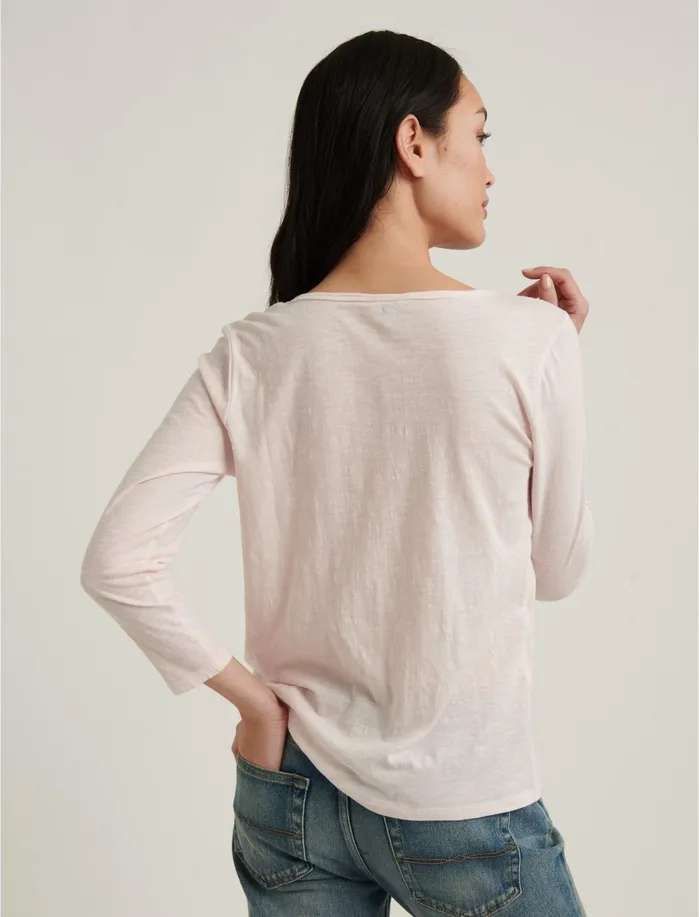 Knit Tops Women Lucky Brand Ruffle Bib Top Mauve Morn