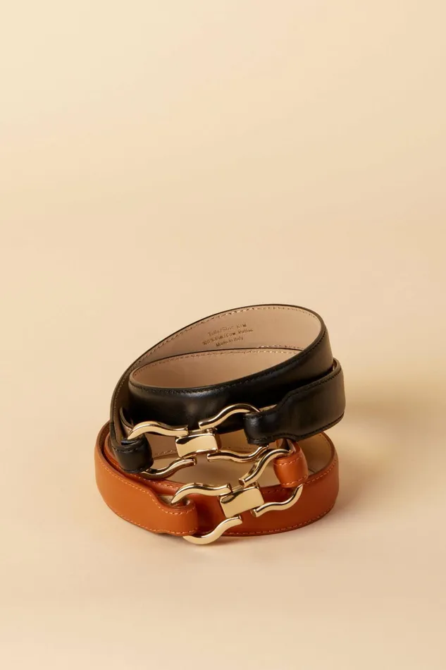 LAURE Belt Nappa Caramel Women Rouje Small Leather Goods