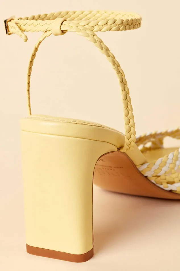 LIZ Sandals Yellow Women Rouje Shoes