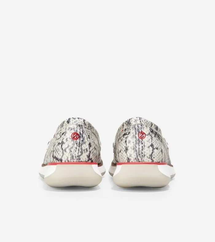 Loafers Women Cole Haan 4ZERGRAND Loafer Snake Printtango Red Loafers Women Cole Haan 4ZERGRAND Loafer Snake Printtango Red