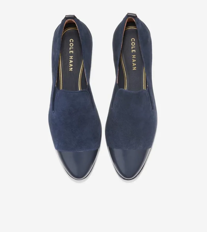 Loafers Women Cole Haan Grand Ambition SlipOn Loafer Navy Blazer Suede Loafers Women Cole Haan Grand Ambition SlipOn Loafer Navy Blazer Suede