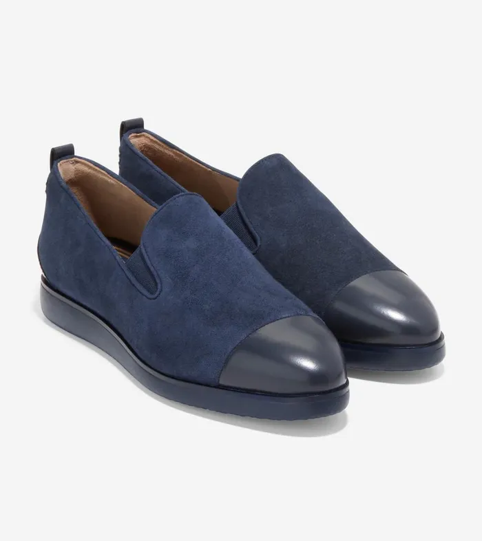 Loafers Women Cole Haan Grand Ambition SlipOn Loafer Navy Blazer Suede Loafers Women Cole Haan Grand Ambition SlipOn Loafer Navy Blazer Suede
