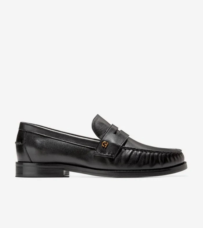 Loafers Women Cole Haan Lux Pinch Penny Loafer Black