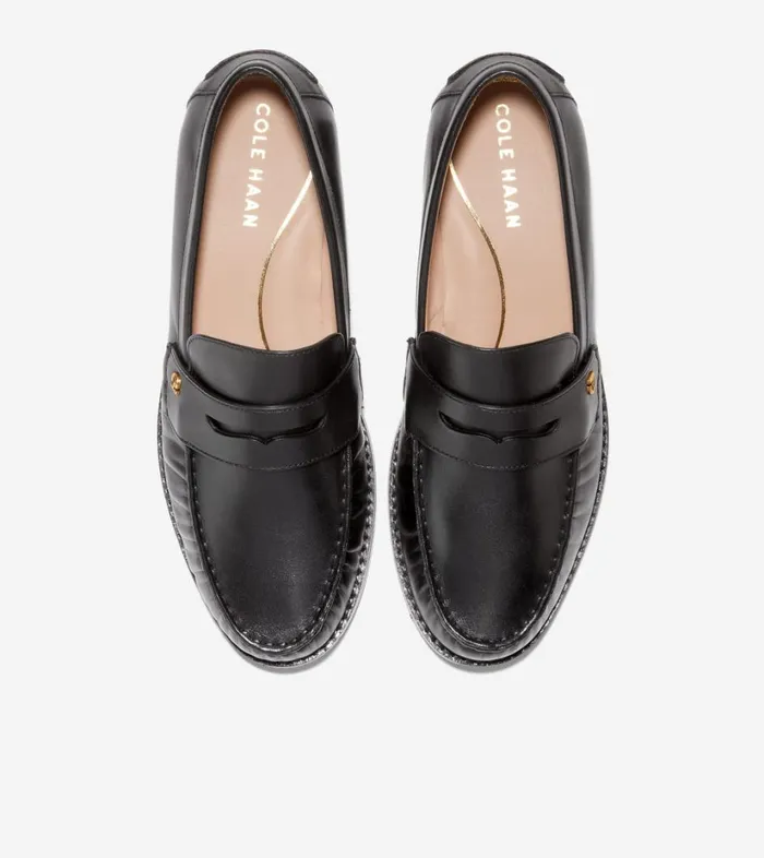Loafers Women Cole Haan Lux Pinch Penny Loafer Black Loafers Women Cole Haan Lux Pinch Penny Loafer Black