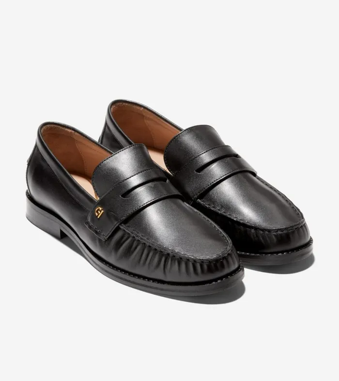 Loafers Women Cole Haan Lux Pinch Penny Loafer Black Loafers Women Cole Haan Lux Pinch Penny Loafer Black