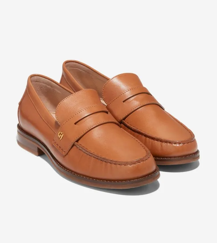 Loafers Women Cole Haan Lux Pinch Penny Loafer Pecan Loafers Women Cole Haan Lux Pinch Penny Loafer Pecan