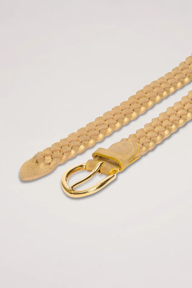 Luisa Spagnoli Belts Drill Gold 8211 Women Luisa Spagnoli Belts Drill Gold 8211 Women