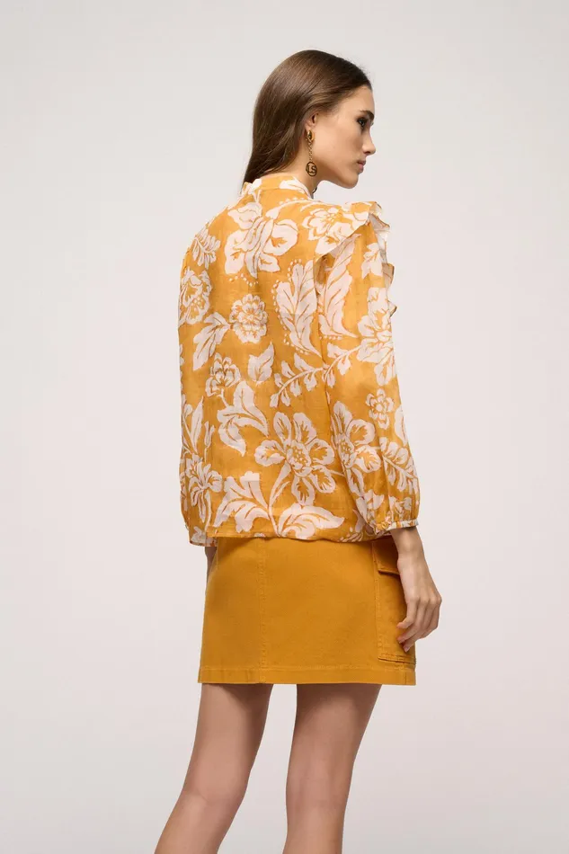 Luisa Spagnoli Blouses And Shirts Bacca Orange 8211 Women Luisa Spagnoli Blouses And Shirts Bacca Orange 8211 Women