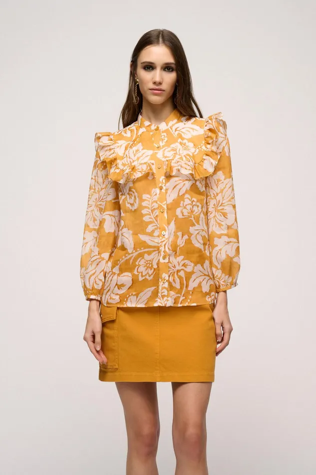 Luisa Spagnoli Blouses And Shirts Bacca Orange 8211 Women Luisa Spagnoli Blouses And Shirts Bacca Orange 8211 Women