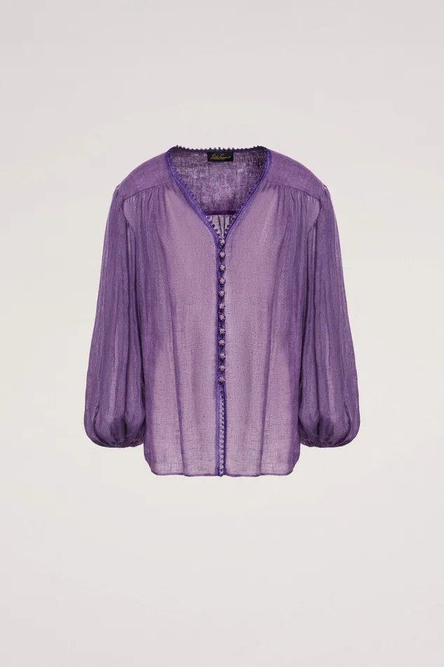 Luisa Spagnoli Blouses And Shirts Baciata Purple 8211 Women Luisa Spagnoli Blouses And Shirts Baciata Purple 8211 Women