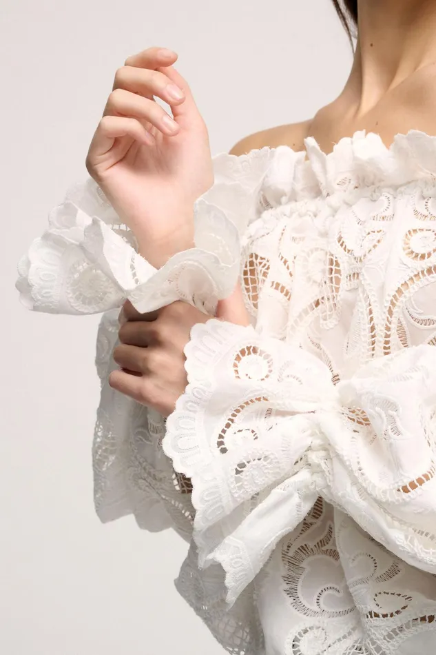 Luisa Spagnoli Blouses And Shirts Bagaglio Cream 8211 Women Luisa Spagnoli Blouses And Shirts Bagaglio Cream 8211 Women