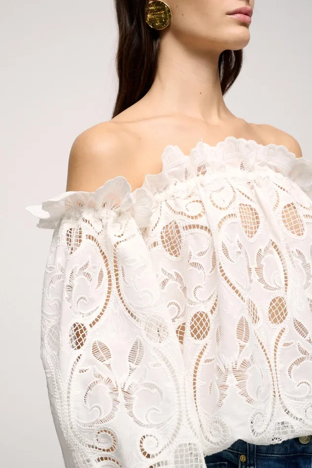 Luisa Spagnoli Blouses And Shirts Bagaglio Cream 8211 Women Luisa Spagnoli Blouses And Shirts Bagaglio Cream 8211 Women