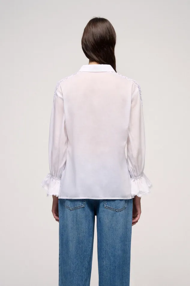 Luisa Spagnoli Blouses And Shirts Balsamica White 8211 Women Luisa Spagnoli Blouses And Shirts Balsamica White 8211 Women