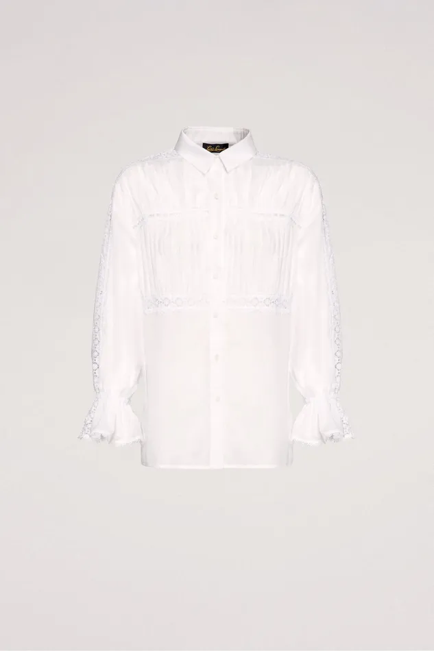 Luisa Spagnoli Blouses And Shirts Balsamica White 8211 Women Luisa Spagnoli Blouses And Shirts Balsamica White 8211 Women