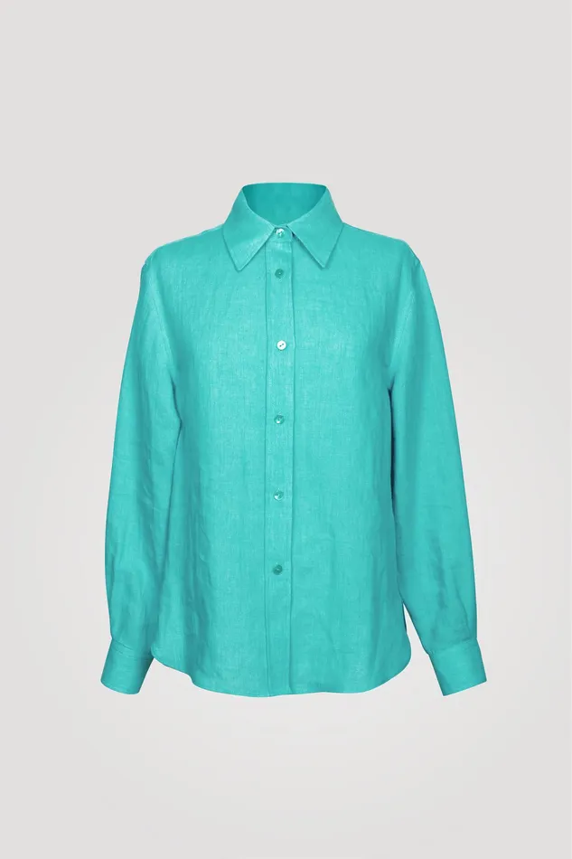 Luisa Spagnoli Blouses And Shirts Bassano Turquoise 8211 Women Luisa Spagnoli Blouses And Shirts Bassano Turquoise 8211 Women