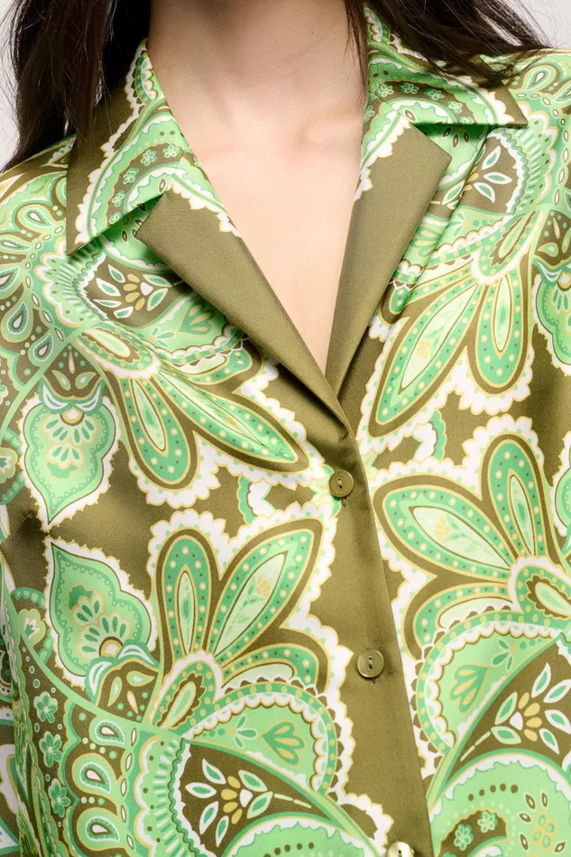 Luisa Spagnoli Blouses And Shirts Bergamotto Green 8211 Women Luisa Spagnoli Blouses And Shirts Bergamotto Green 8211 Women