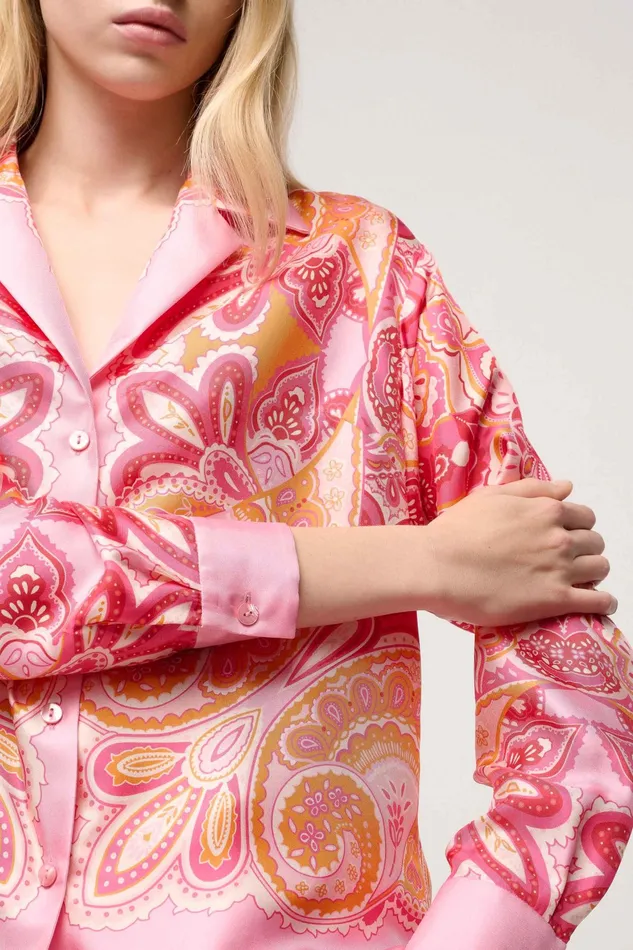 Luisa Spagnoli Blouses And Shirts Bergamotto Pink 8211 Women Luisa Spagnoli Blouses And Shirts Bergamotto Pink 8211 Women