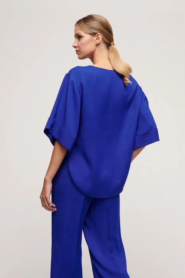 Luisa Spagnoli Blouses And Shirts Binago Bluette 8211 Women Luisa Spagnoli Blouses And Shirts Binago Bluette 8211 Women