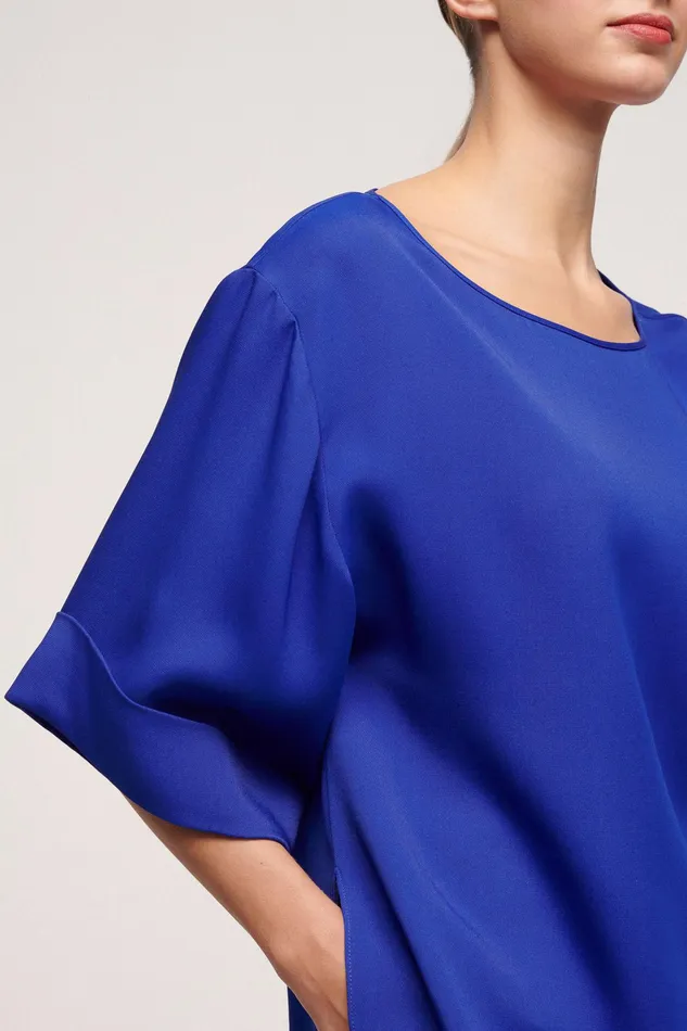 Luisa Spagnoli Blouses And Shirts Binago Bluette 8211 Women Luisa Spagnoli Blouses And Shirts Binago Bluette 8211 Women