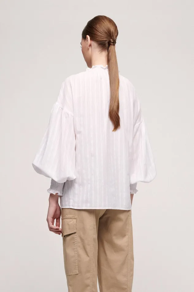 Luisa Spagnoli Blouses And Shirts Bolena White 8211 Women Luisa Spagnoli Blouses And Shirts Bolena White 8211 Women