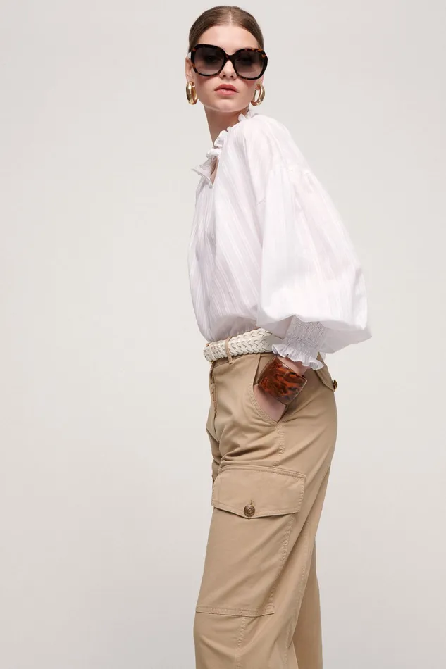 Luisa Spagnoli Blouses And Shirts Bolena White 8211 Women Luisa Spagnoli Blouses And Shirts Bolena White 8211 Women