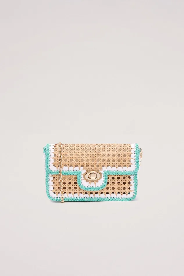 Luisa Spagnoli Clutch And Pochette Isoletta Lightbluegold 8211 Women