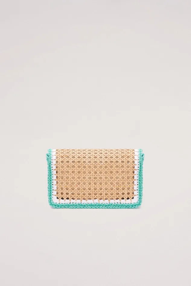 Luisa Spagnoli Clutch And Pochette Isoletta Lightbluegold 8211 Women Luisa Spagnoli Clutch And Pochette Isoletta Lightbluegold 8211 Women