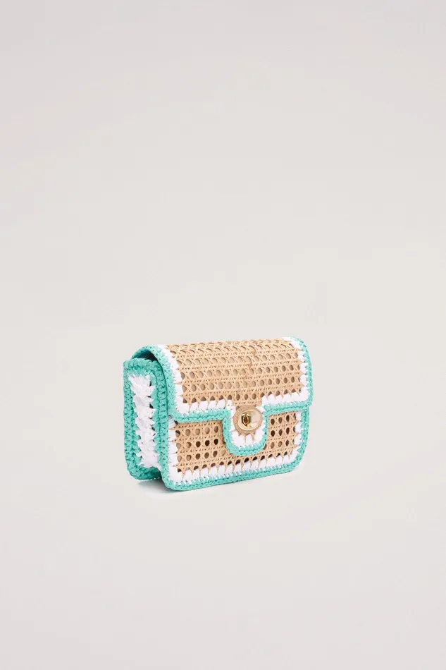 Luisa Spagnoli Clutch And Pochette Isoletta Lightbluegold 8211 Women Luisa Spagnoli Clutch And Pochette Isoletta Lightbluegold 8211 Women