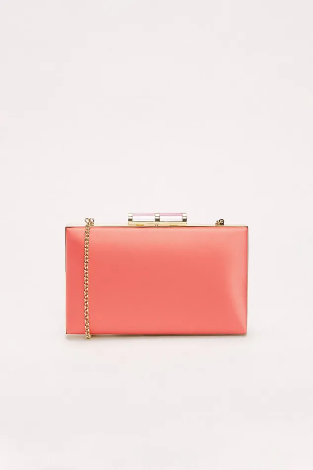Luisa Spagnoli Clutch And Pochette Ivy Corallight Gold 8211 Women