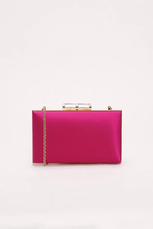 Luisa Spagnoli Clutch And Pochette Ivy Fuchsialight Gold 8211 Women