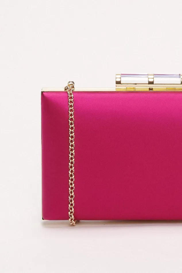 Luisa Spagnoli Clutch And Pochette Ivy Fuchsialight Gold 8211 Women Luisa Spagnoli Clutch And Pochette Ivy Fuchsialight Gold 8211 Women