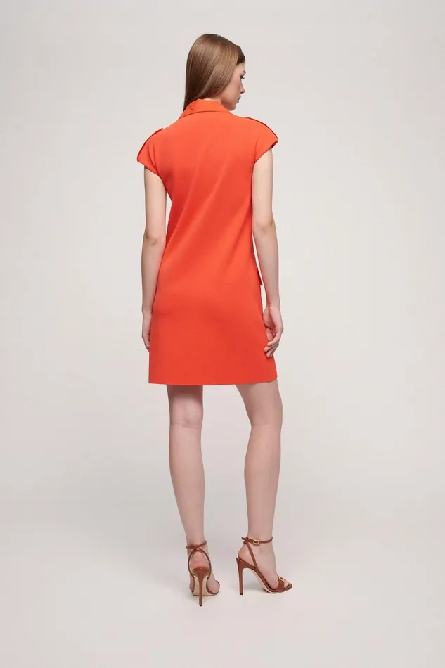 Luisa Spagnoli Dresses and Jumpsuits Canapino Orange 8211 Women Luisa Spagnoli Dresses and Jumpsuits Canapino Orange 8211 Women
