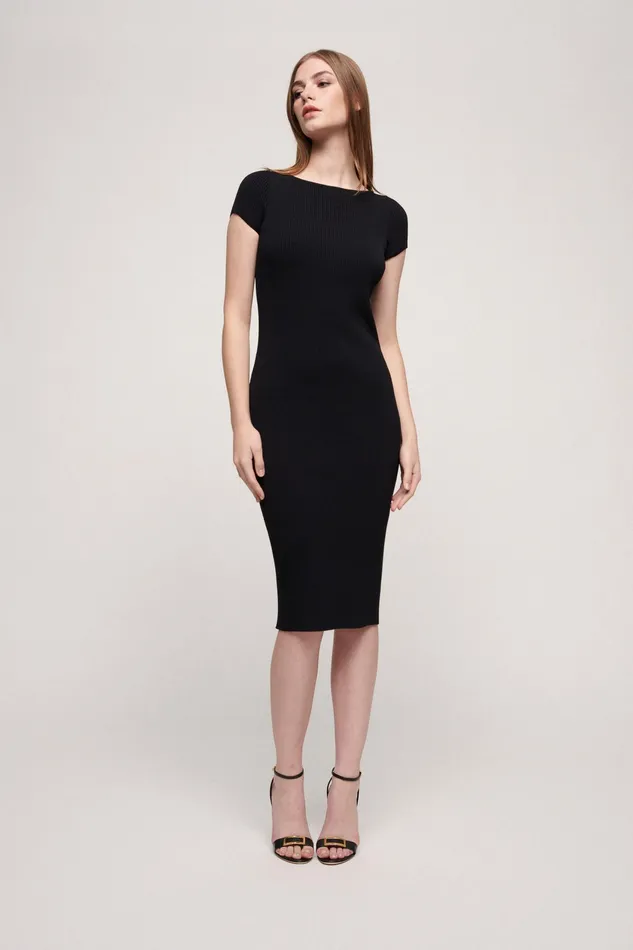 Luisa Spagnoli Dresses and Jumpsuits Cedere Black 8211 Women