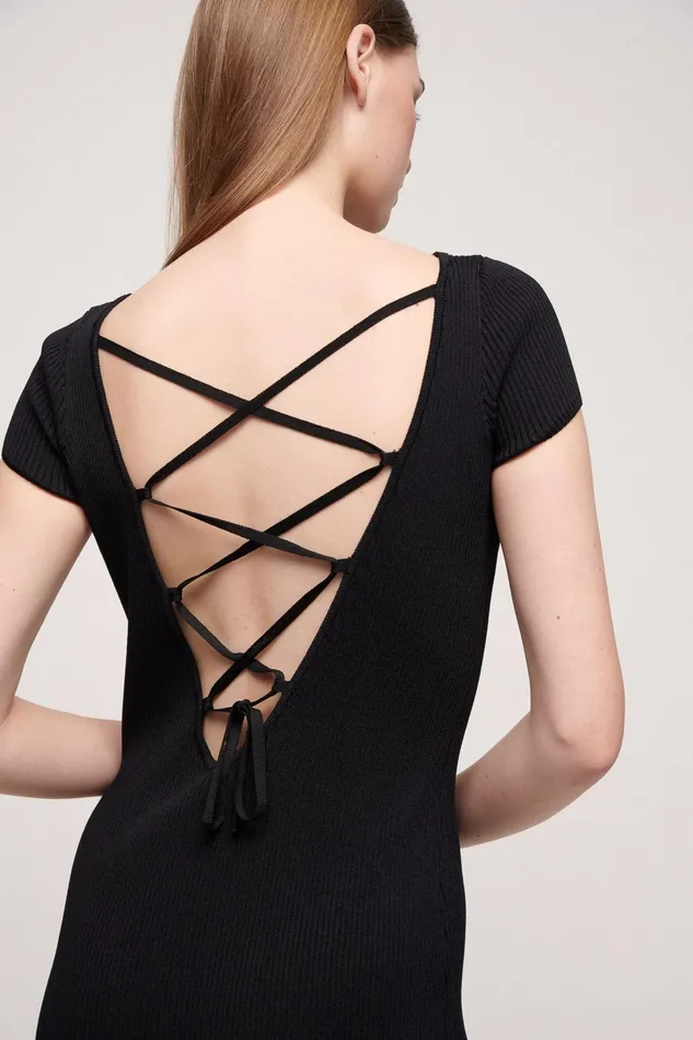 Luisa Spagnoli Dresses and Jumpsuits Cedere Black 8211 Women Luisa Spagnoli Dresses and Jumpsuits Cedere Black 8211 Women
