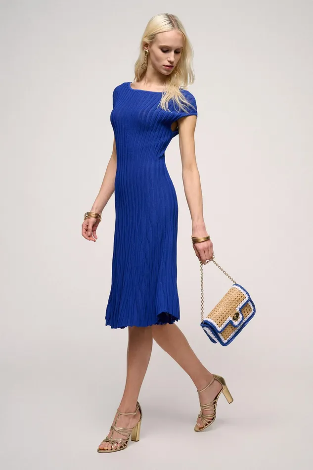 Luisa Spagnoli Dresses and Jumpsuits Celestina Bluette 8211 Women