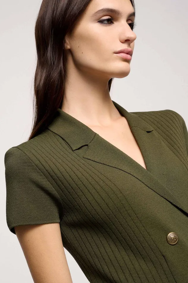 Luisa Spagnoli Dresses and Jumpsuits Centenario Military Green 8211 Women Luisa Spagnoli Dresses and Jumpsuits Centenario Military Green 8211 Women