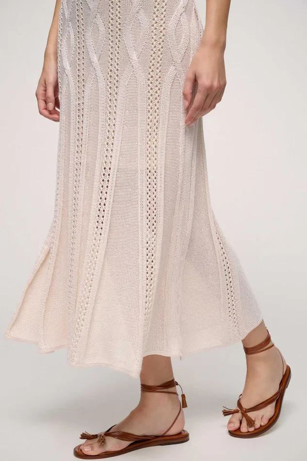 Luisa Spagnoli Dresses and Jumpsuits Cerchia Cream 8211 Women Luisa Spagnoli Dresses and Jumpsuits Cerchia Cream 8211 Women