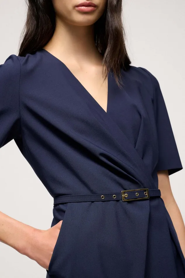 Luisa Spagnoli Dresses and Jumpsuits Paesana Blue 8211 Women Luisa Spagnoli Dresses and Jumpsuits Paesana Blue 8211 Women
