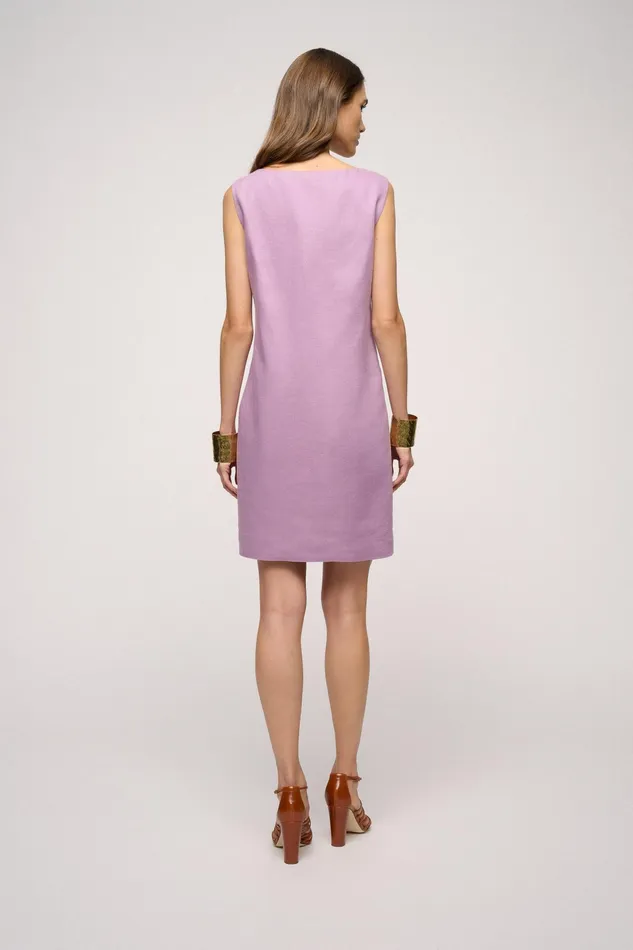 Luisa Spagnoli Dresses and Jumpsuits Piega Lilac 8211 Women Luisa Spagnoli Dresses and Jumpsuits Piega Lilac 8211 Women