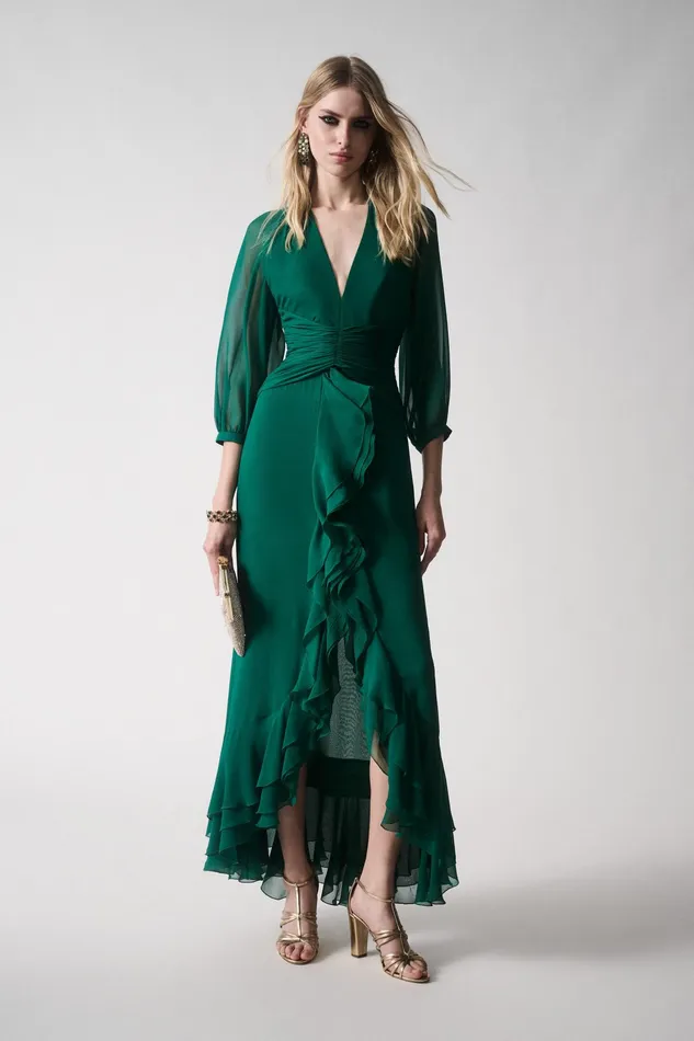 Luisa Spagnoli Formal Dresses Piastra Green 8211 Women Luisa Spagnoli Formal Dresses Piastra Green 8211 Women