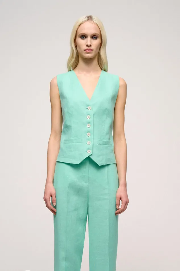 Luisa Spagnoli Jackets and Blazers Varo Turquoise 8211 Women