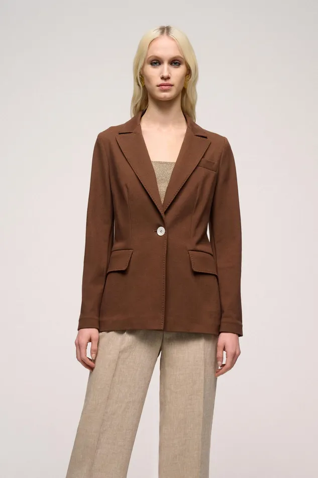 Luisa Spagnoli Jackets and Blazers Vecla Rust 8211 Women