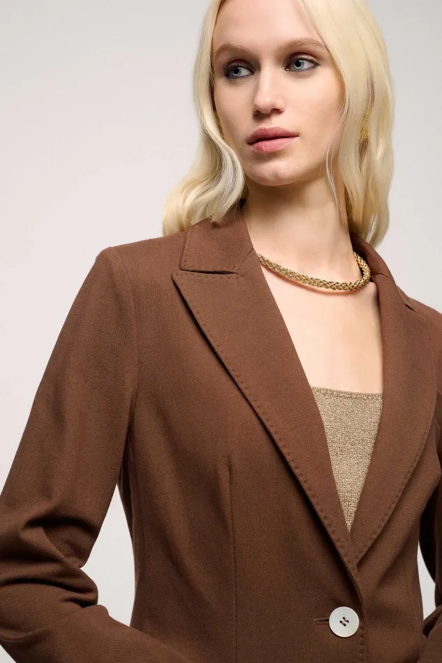 Luisa Spagnoli Jackets and Blazers Vecla Rust 8211 Women Luisa Spagnoli Jackets and Blazers Vecla Rust 8211 Women
