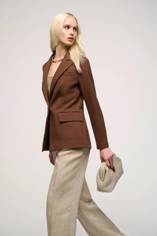 Luisa Spagnoli Jackets and Blazers Vecla Rust 8211 Women Luisa Spagnoli Jackets and Blazers Vecla Rust 8211 Women