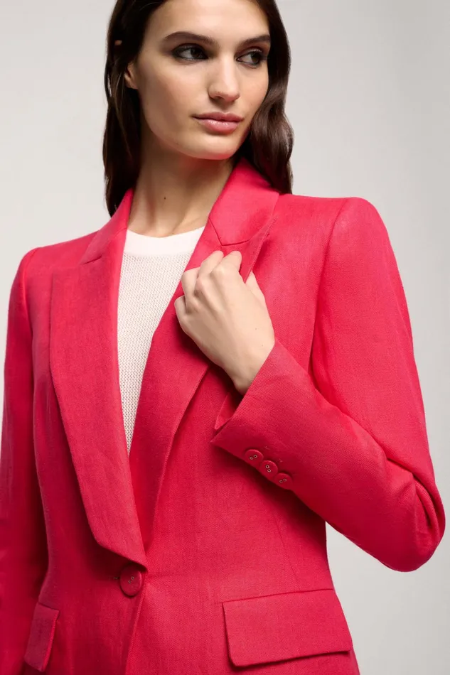 Luisa Spagnoli Jackets and Blazers Venti Red 8211 Women Luisa Spagnoli Jackets and Blazers Venti Red 8211 Women